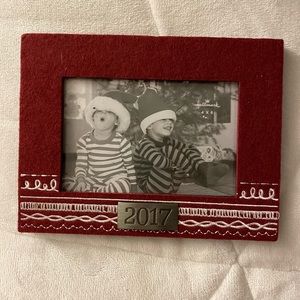 2017 Christmas picture frame